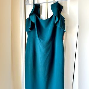 Evergreen Nanette Lepore Dress - Women Size 10 - NEW WITH TAGS